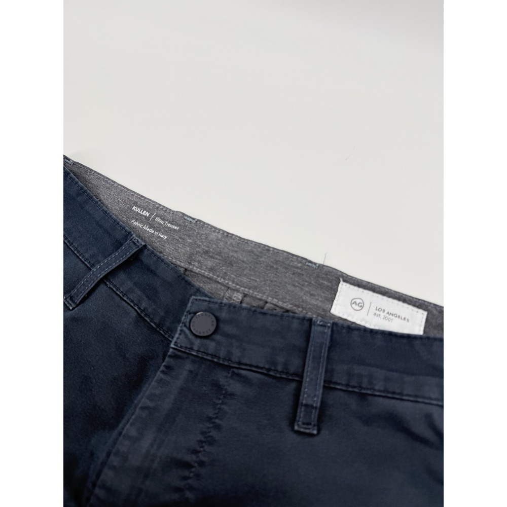 Adriano Goldschmied Kullen Pants Mens 30X32 Blue‎ Slim Trouser Stretch Flex